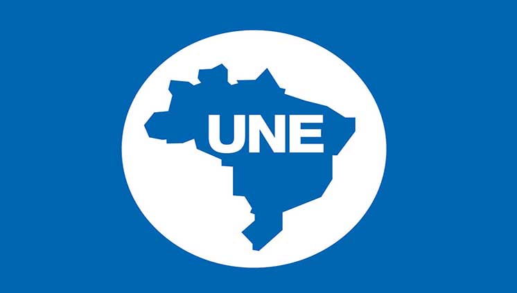 Logomarca da União Nacional dos Estudantes UNE
