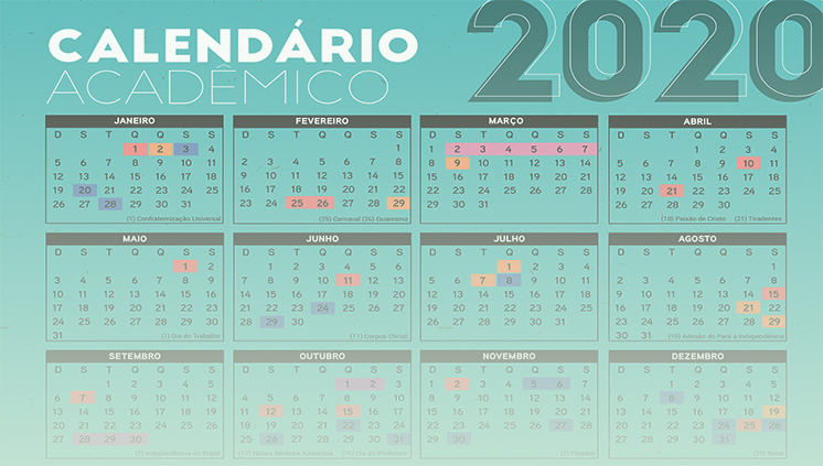 Calendario Academico UFPA 2020