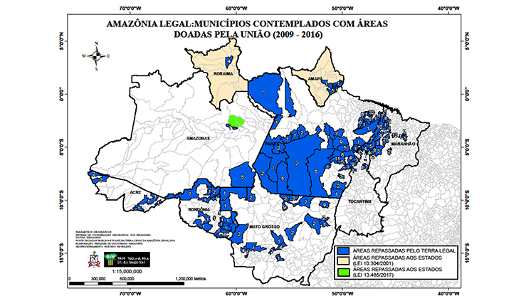 MAPA DAS ÁREAS NA AMAZÔNIA LEGAL PARA ABRIR TEXTO VIDEOCONFERENCIA