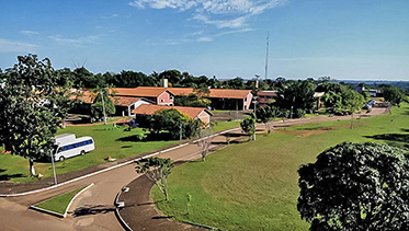 Vista aérea da UNIR em Rondônia