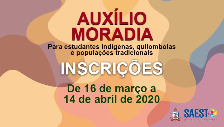 auxílio moradia indígenas e quilombolas