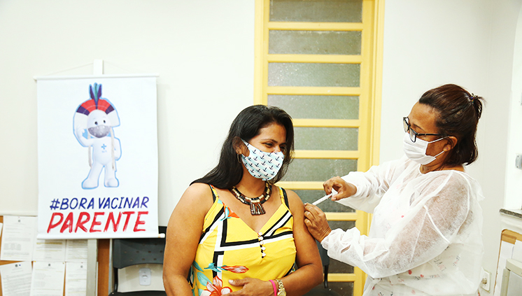 14.04.2021 Vacinação estudantes indígenas Foto Alexandre de Moraes 3