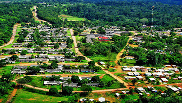 HISTÓRIA Foto aerea de Serra do Navio Imagem Google